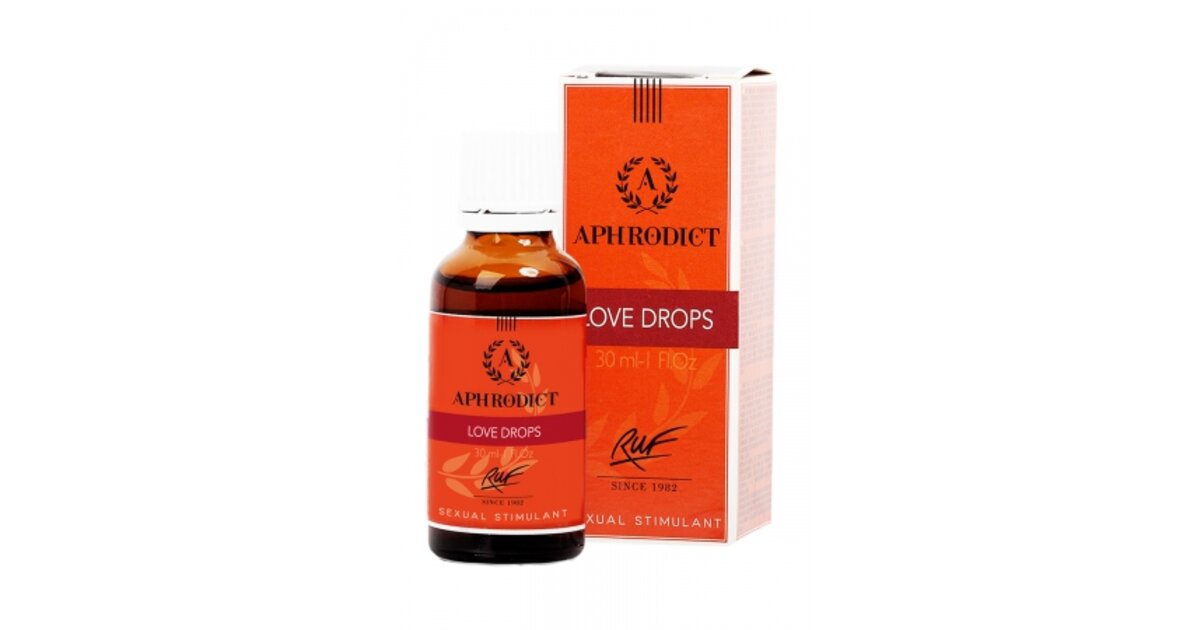 Stimulant Aphrodisiaque Love Drops Pour Couple - 30 Ml, Fabriqué En France